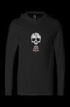 OSR Skull O.E. Jersey Hooded Long Sleeve Tee