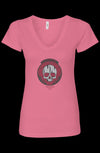 OSR Skull RR Womens Ideal V-Neck