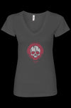 OSR Skull RR Womens Ideal V-Neck