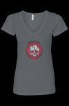 OSR Skull RR Womens Ideal V-Neck