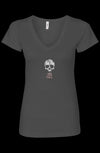 OSR Skull O.E. Womens Ideal V-Neck