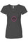 OSR Dagger Skull Heart Womens Ideal V-Neck