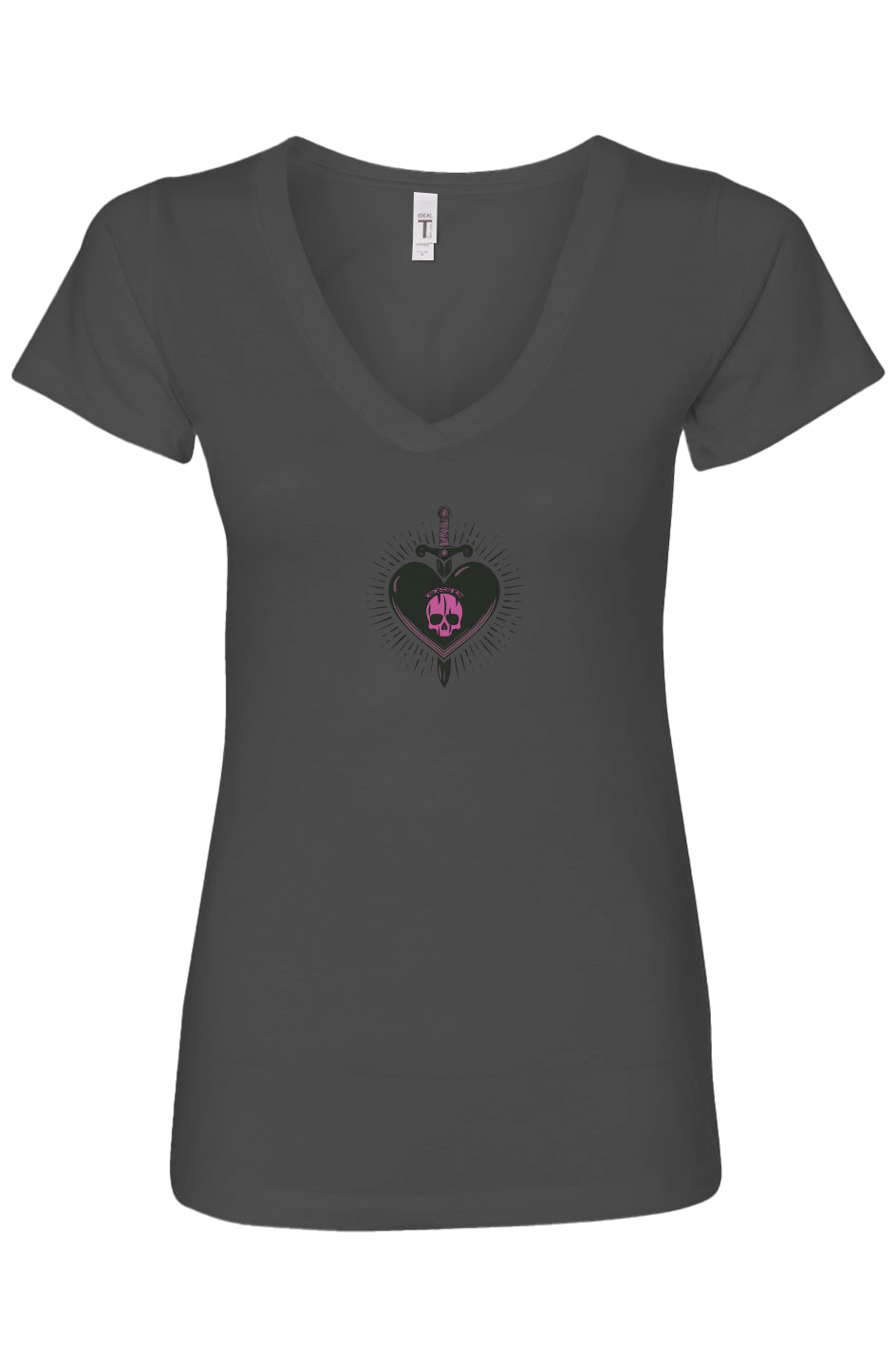 OSR Dagger Heart Womens Ideal V-Neck
