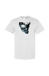 State Blue Skulls Gildan Cotton T Shirt