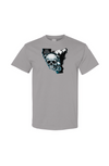 State Blue Skulls Gildan Cotton T Shirt