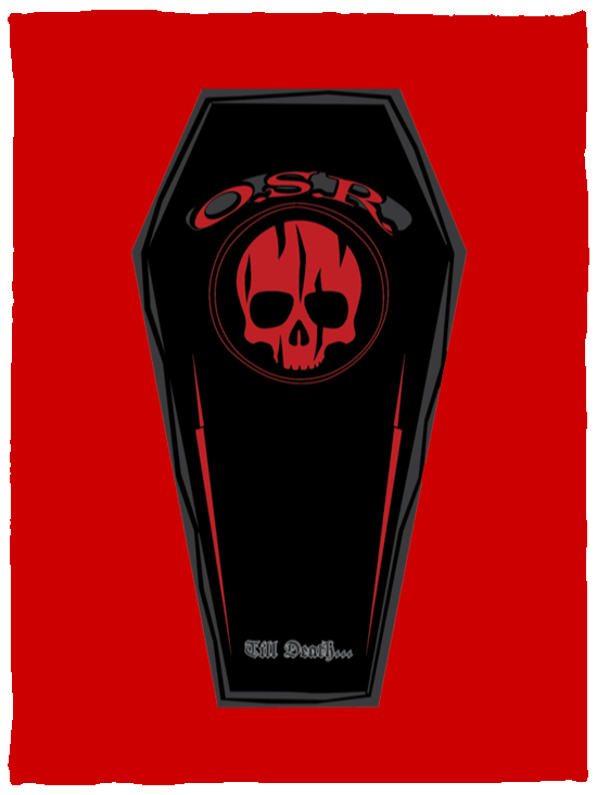 OSR Coffin Cozy Plush Fleece Blanket - 30x40